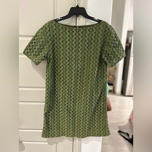 kate spade eyelet shift dress